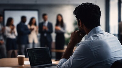 \Viral Reddit post questions limits of workplace expectations. (AI-generated image)
