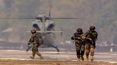 The 4.2-km stretch is reinforced and widened to handle frontline fighter jets such as Rafale and Sukhoi, transport aircraft like the C-130J Hercules, and helicopters.