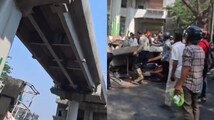 1 dead, 3 injured after portion of under-construction metro pillar collapses in Mumbai's Mulund area