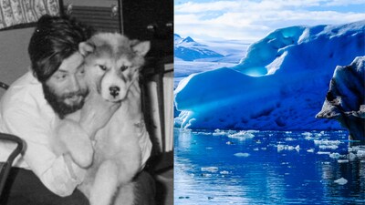 British meteorologist Dennis Bell have been recovered after 66 years. (Image: British Antarctic Survey)