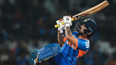 Ishan Kishan smoked Pakistan bowlers all over the park in Colombo. (Photo: BCCI)