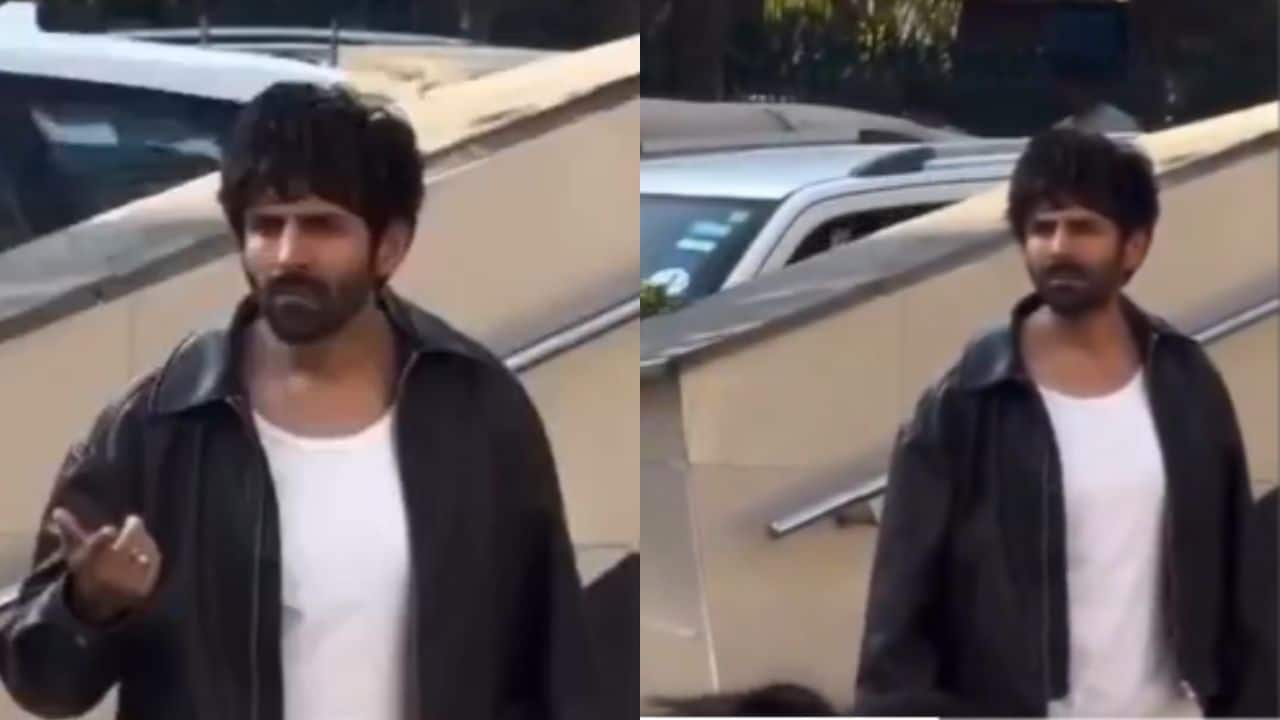 Kartik Aaryan spotted filming a huge crowd sequence for Naagzilla at Connaught Place in Delhi