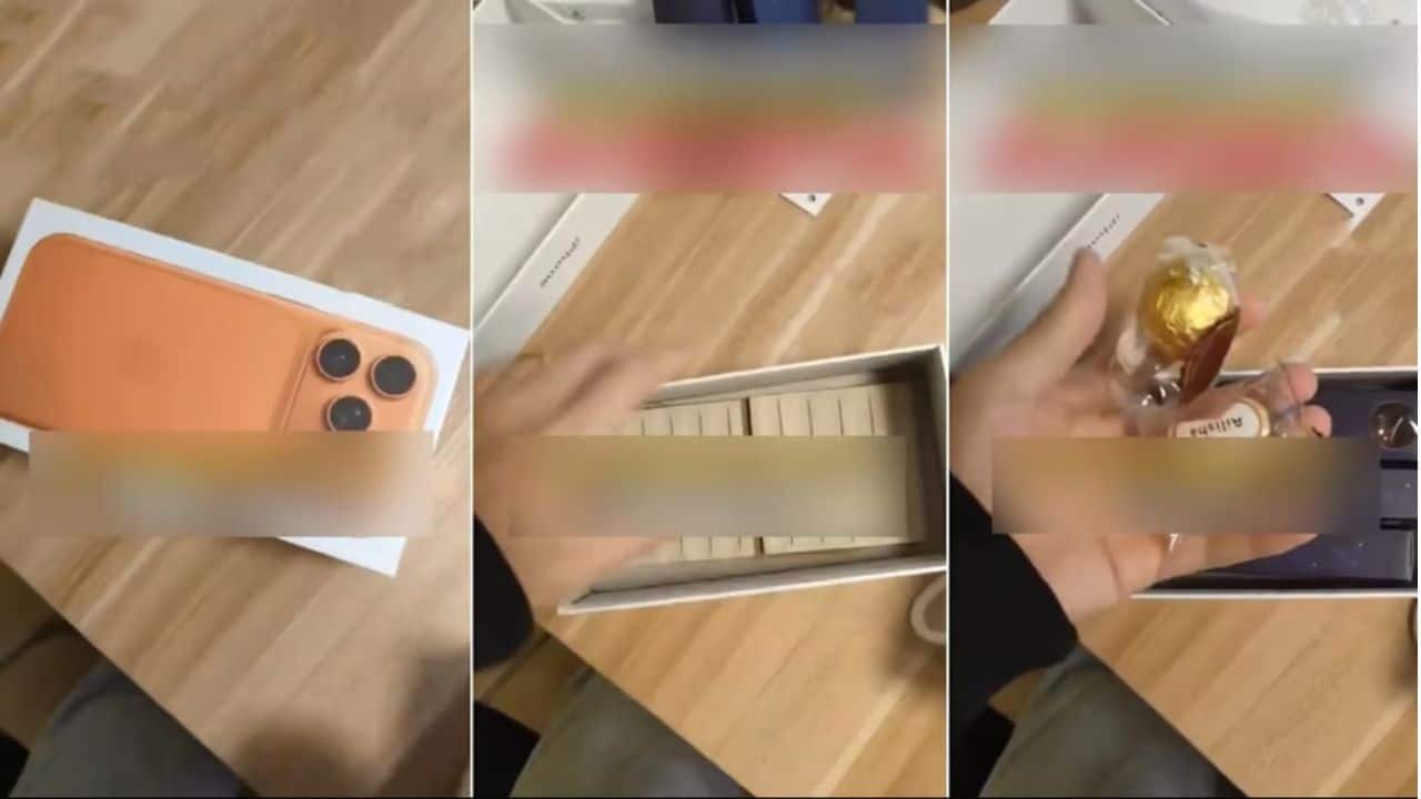'Want apology': Man ‘wins’ iPhone 17 Pro Max at office event, discovers tiles instead
