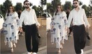 Anushka Sharma, Virat Kohli impress fans in soothing white clothes at Mumbai airport