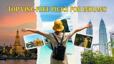 Thailand and Malaysia top the list of preferred visa-free destinations for Indian travellers in 2026, with Indonesia leading among visa-on-arrival markets, according to Agoda data.
