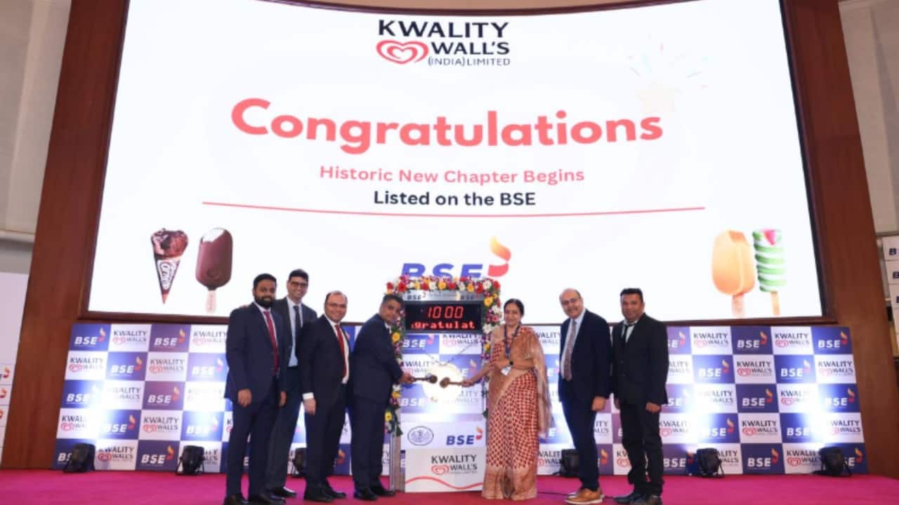 Kwality Wall's shares settle at 27% discount on debut day after demerger from Hindustan Unilever