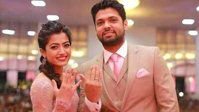 Rashmika Mandanna was engaged to Kannada actor Rakshit Shetty