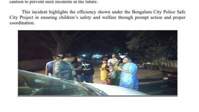 No injuries were reported, and the child was safely reunited with his family.