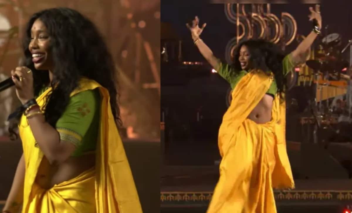 SZA takes the stage by storm at Isha Foundation’s Mahashivratri 2026 chants, ‘Shiv Shambhu’, Watch