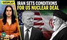 Iran Says Ready For Nuclear Compromise If US Lifts Sanctions | US-Iran Nuclear Talks Geneva