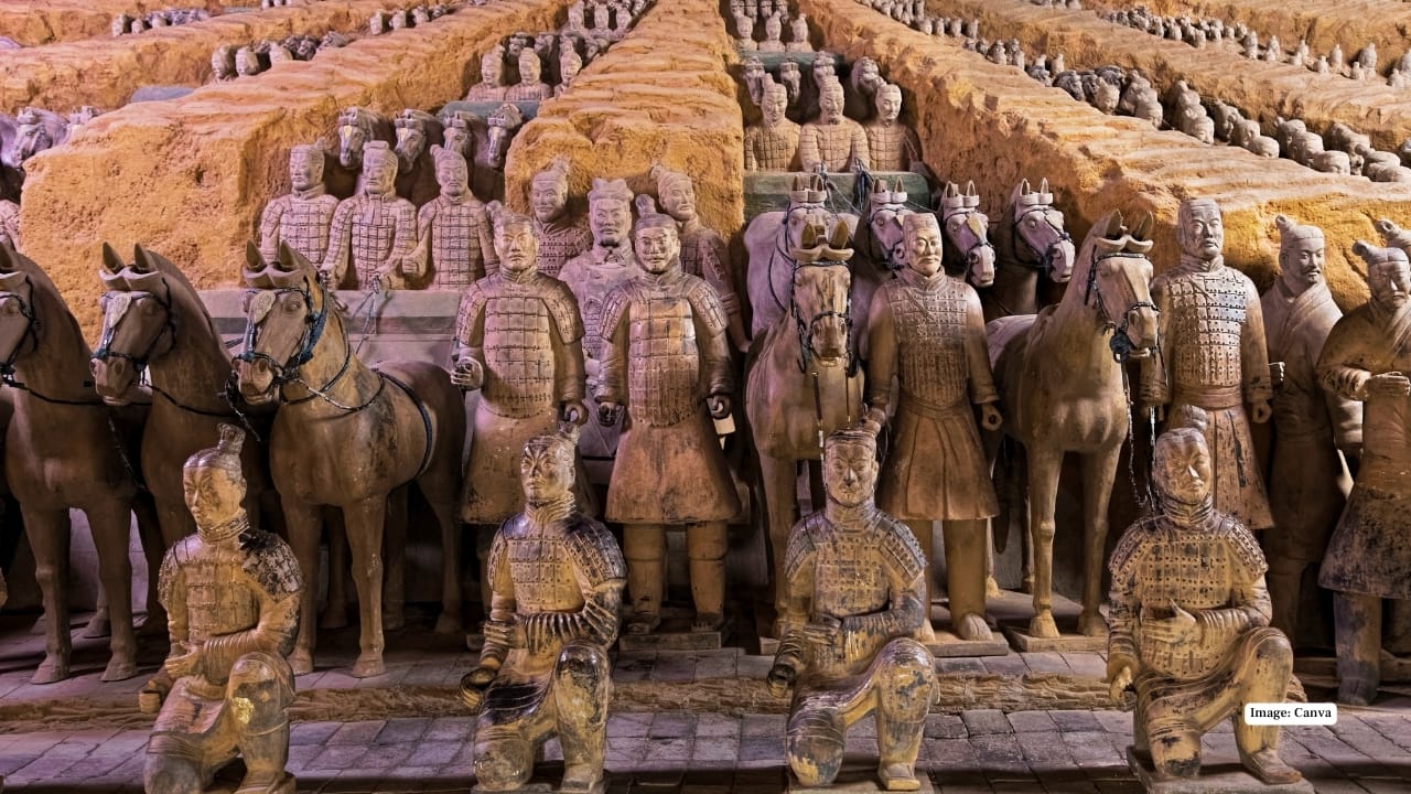 3. Terracotta Army, Xi’an Buried for more than 2,000 years and discovered by accident in 1974, the Terracotta Army is as haunting as it is extraordinary. Inside vast excavation halls in Xi'an, thousands of life-sized clay soldiers stand in silent formation, each with distinct facial expressions and detailing. The sheer ambition behind Emperor Qin Shi Huang’s mausoleum leaves visitors quietly stunned.