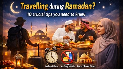 Travelling during Ramadan 2026? Here are 10 essential tips on fasting rules, dress codes, Iftar timings and cultural etiquette every tourist should know before visiting Muslim-majority countries.