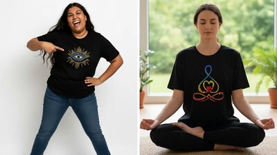 How to style statement tees: For day, pair a statement tee with relaxed denim, linen trousers, or breezy skirts. As the sun sets, a blazer, bold earrings, or a swipe of lipstick can instantly shift the mood (Images: Pamelnora)