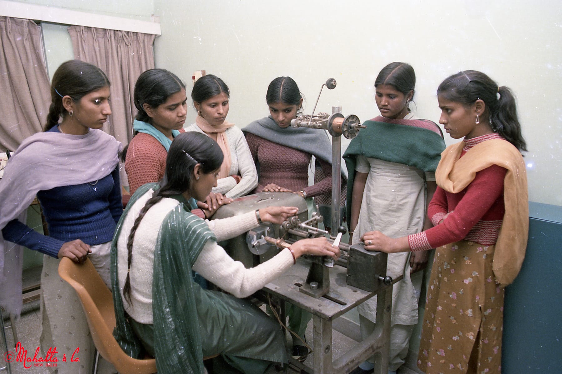 Madan Mahatta shot these photos in the mid-1980s. Back then, this Haryana electronics facility used to make television sets and solar panels. Indeed, the beginnings of India's investment in solar power can be traced back to this decade. (Photo courtesy Mahatta &amp; Sons)