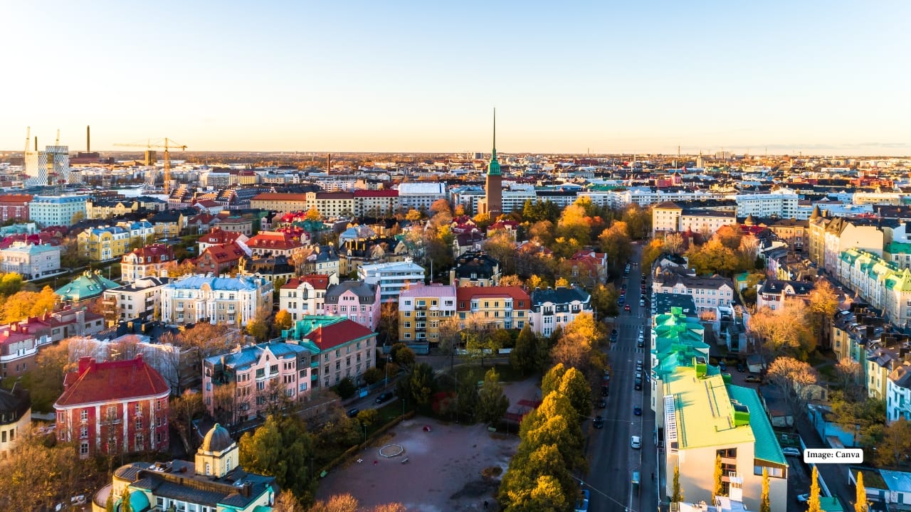 3. Helsinki, Finland Green Score: 60.3 Celebrated for its “wild urbanism,” Helsinki ranks third and was named the world’s most sustainable travel destination in the Global Destination Sustainability Index for 2024 and 2025. Nearly 46% of Helsinki is green space, including the 10-km Central Park forest stretch. Travellers can visit Kumpula Botanic Garden, Haaga Rhododendron Park or venture to Nuuksio National Park for lakes and forest trails — all easily accessible by public transport.