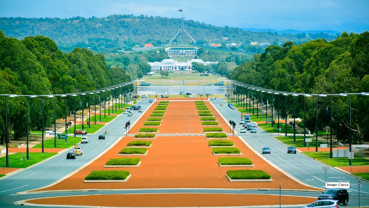 5. Canberra, Australia Green Score: 58.7 Often called the “Bush Capital,” Canberra preserves 45% of its area as protected parks and reserves. Designed in 1913 to integrate urban life with nature, it runs on 100% renewable electricity. Lake Burley Griffin forms the city’s scenic heart, while the National Arboretum showcases over 100 forests of rare trees. Canberra’s master-planned layout ensures residents remain closely connected to wilderness.