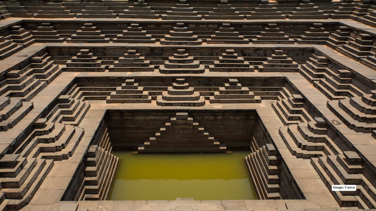 Pushkarinis – Hampi, Karnataka