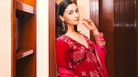 7. Deep red festive suit<br />Bold red with delicate threadwork radiates warmth and celebration. It is perfect for hosting guests or stepping out for special Ramadan evenings.