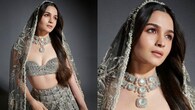 5. Silver lehenga with sheer dupatta<br />For a grand Eid celebration, this silver ensemble brings regal energy without going overboard. The layered necklace and soft waves complete the royal aesthetic.
