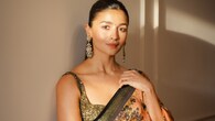 2. Floral organza saree<br />The soft peach floral drape feels light, feminine and ideal for daytime Ramadan visits. Keep the glow fresh and minimal to let the delicate print do the talking.