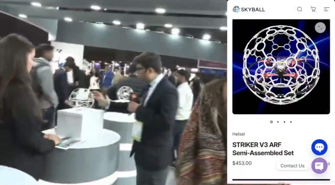 After Chinese robodog row, Galgotias University returns with ‘soccer drone’ at AI summit | Watch