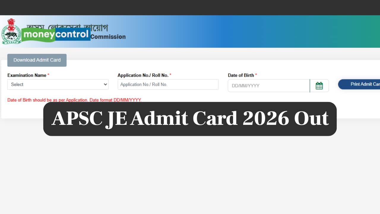 APSC JE Admit Card 2026 Out @apscrecruitment.in, Direct Link Here