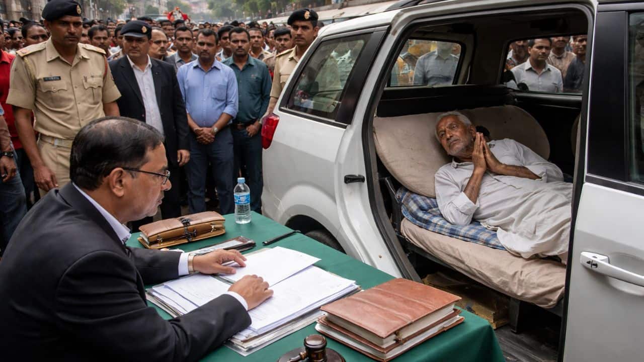 Rare verdict in Patna: At 95, he couldn't walk to the court, so court came to him