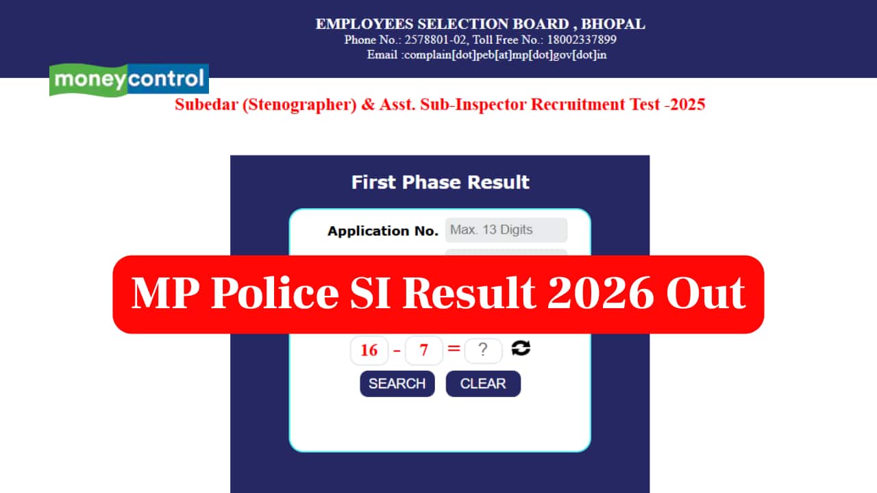 MP Police SI Result 2026 Out @esb.mp.gov.in, Link to Download Here