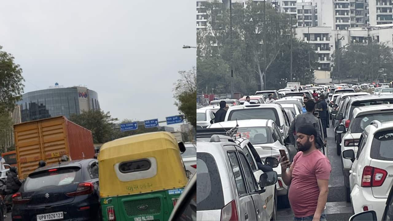 ‘Delhi traffic at its worst’: Citizens frustrated as AI Impact Summit, rain create chaos
