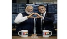 ‘When friends connect..’: Emmanuel Macron shares AI-generated image with PM Modi ahead of AI Summit