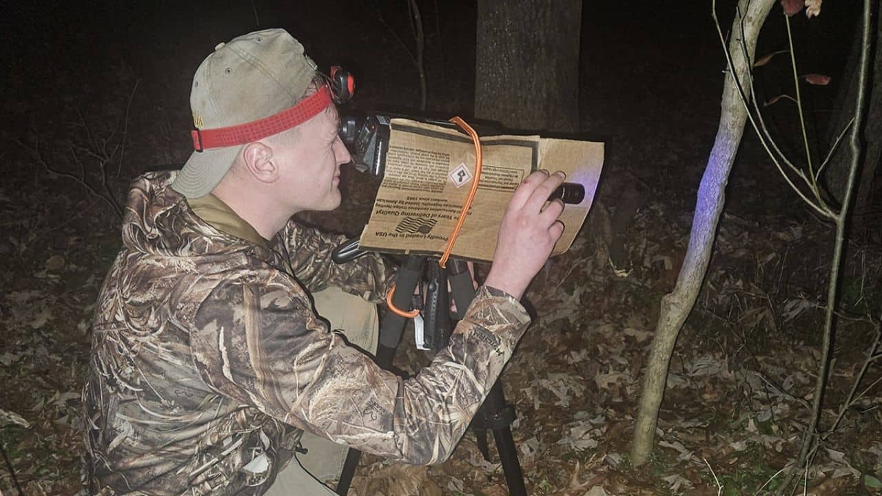 Daniel DeRose-Broeckert from University of Georgia Deer Lab. (Image: National Deer Association)