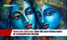 Phulera Dooj 2026 today: Chant THIS secret Krishna mantra for a successful love marriage