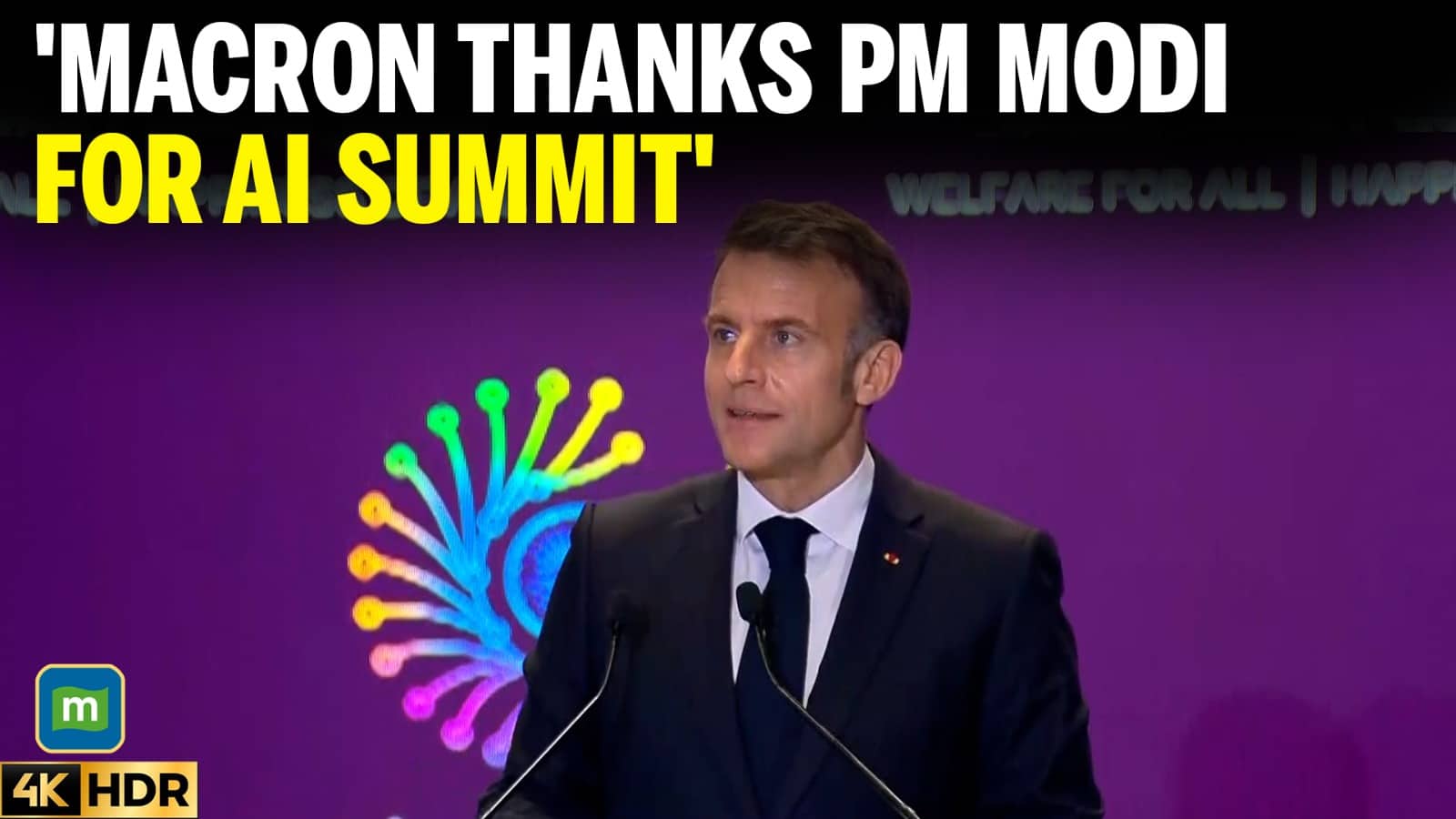 AI Impact Summit: French President Emmanuel Macron Delivers Keynote Address