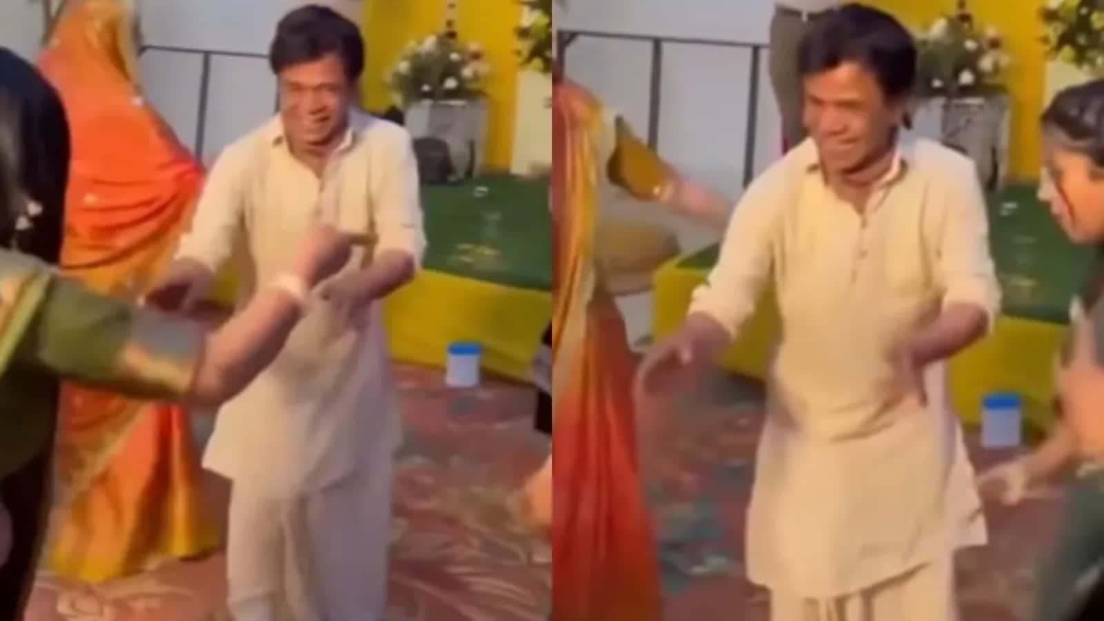 Rajpal Yadav dances at niece's mehendi ceremony after released on interim bail in Rs 9 crore cheque bounce case, watch