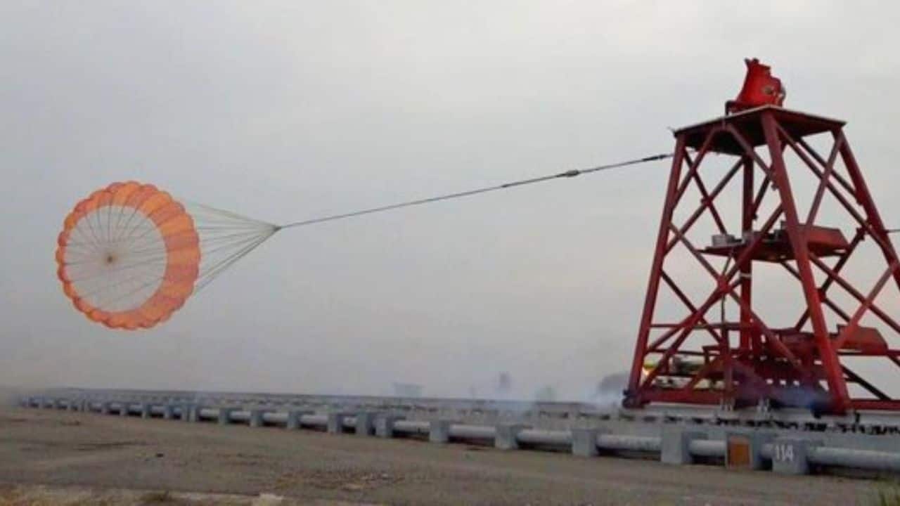 Gaganyaan 2026 Update: DRDO and ISRO completed "qualification level load test" of drogue parachute in Chandigarh