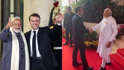 Emmanuel Macron shared the 43-second montage on X on February 20, shortly after concluding his trip.