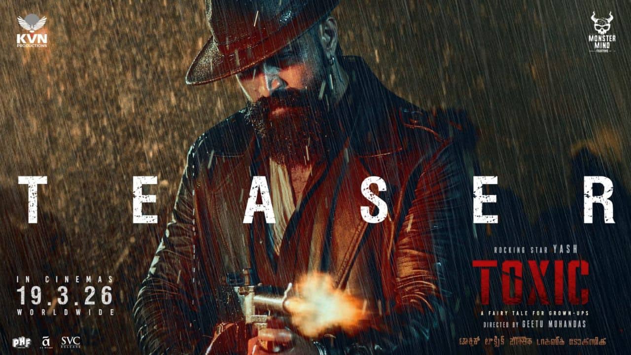 Toxic: A Fairytale for Grown-Ups teaser out: Yash starrer crime-drama sets tone for violent saga - Watch