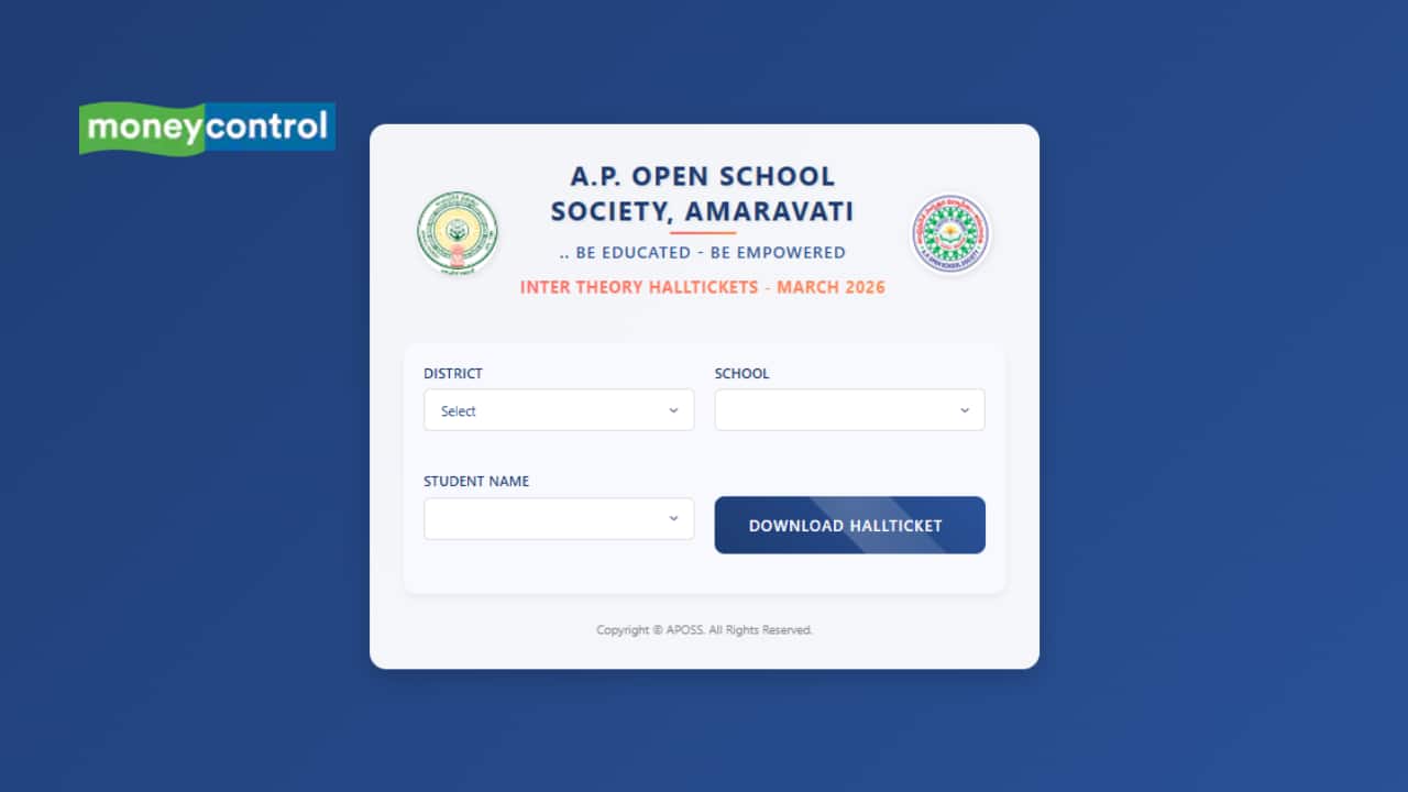 APOSS: AP Inter open school hall ticket 2026 Released @ apopenschool.ap.gov.in; Link here