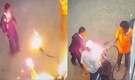 Raipur petrol pump viral video: Youth sets nozzle on fire after being told not to smoke; CCTV shows dramatic flare-up