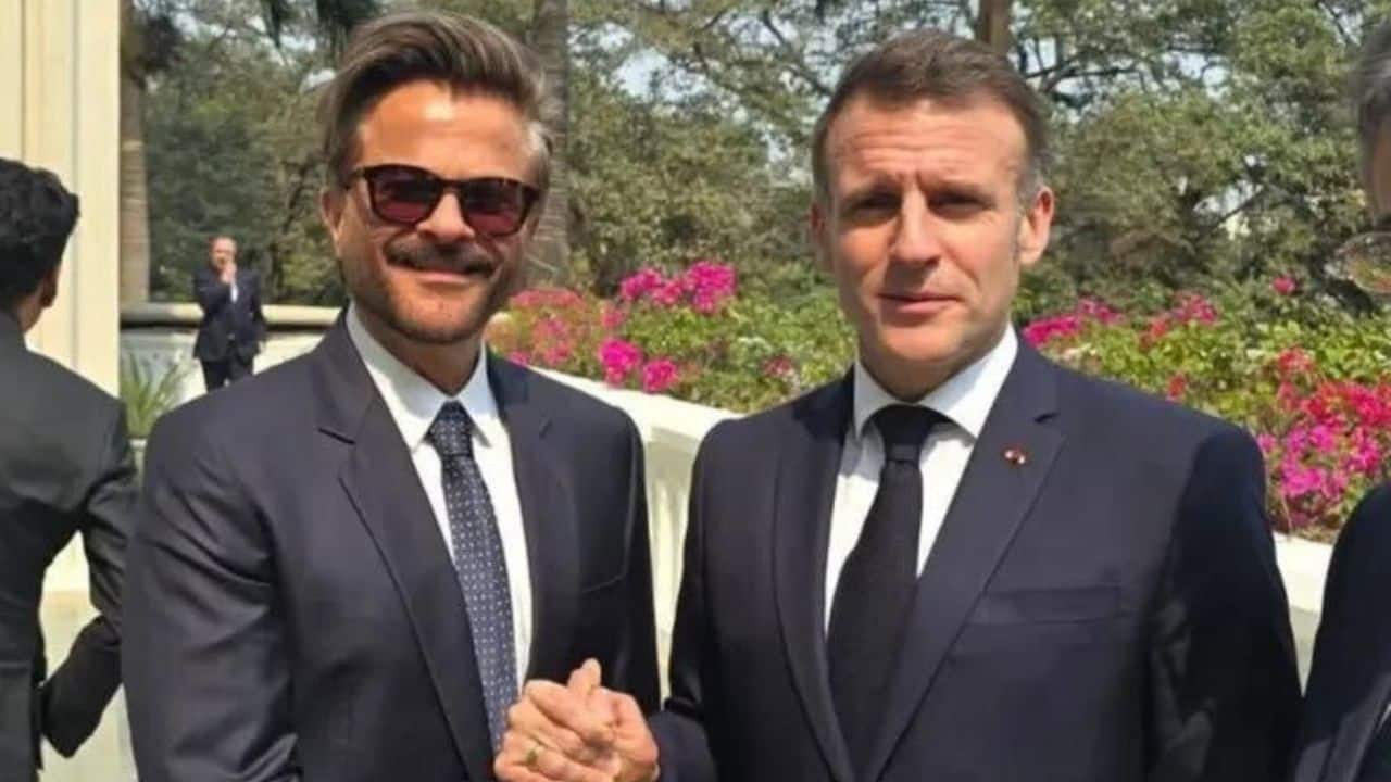 French President Emmanuel Macron reveals Anil Kapoor is his favourite Bolllywood actor