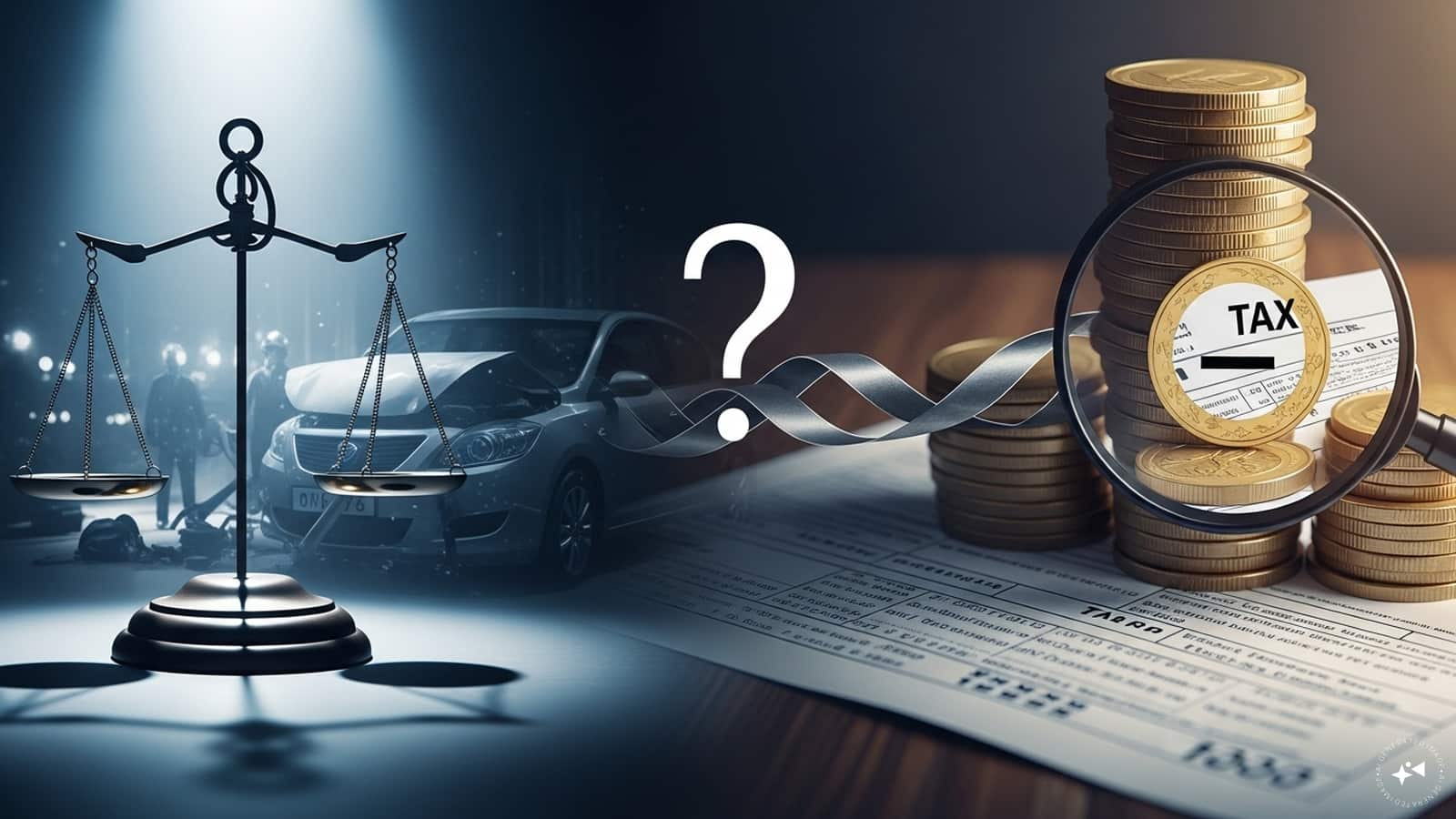 Is compensation received under Motor Vehicles Act taxable? How is interest for delayed payment treated?