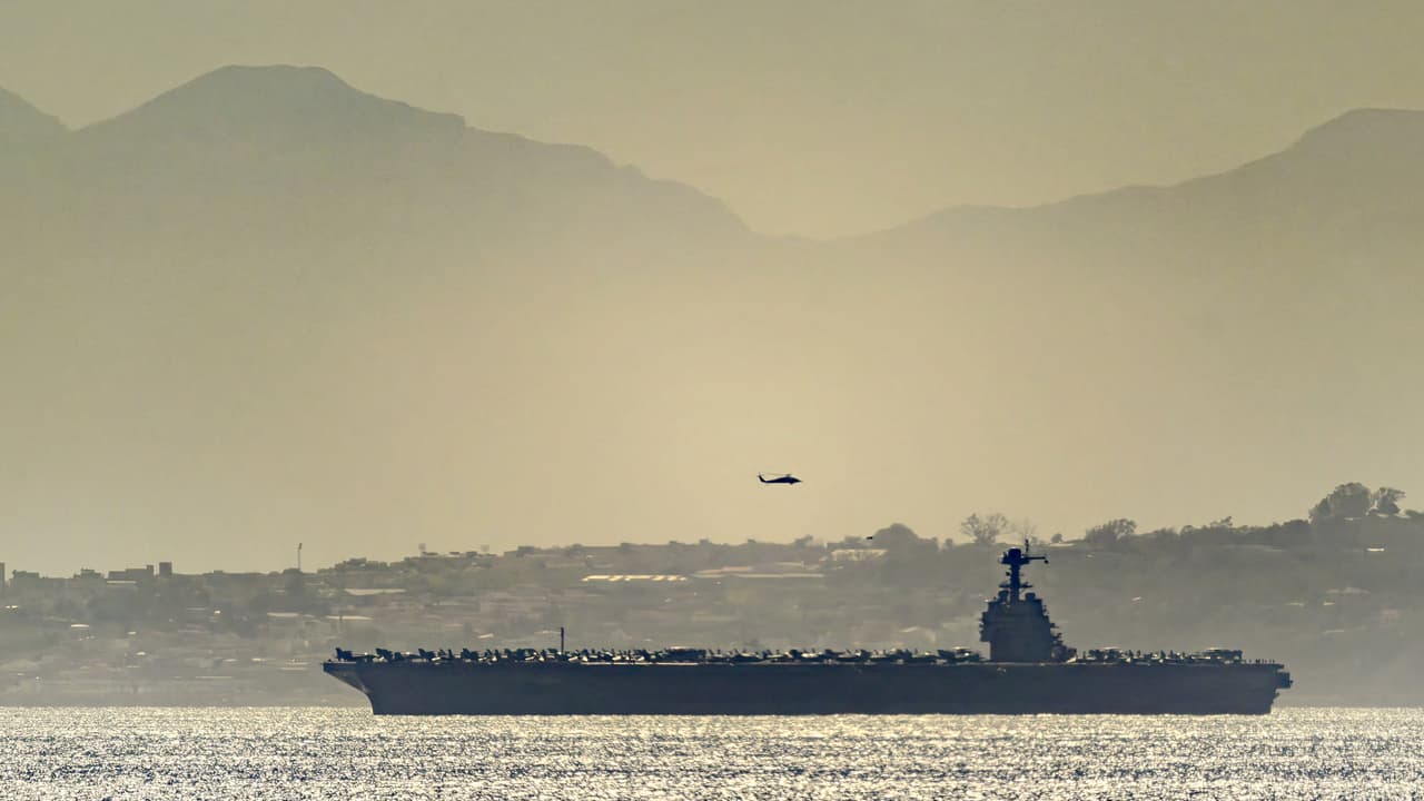 US aircraft carrier spotted off Gibraltar amid Trump-Iran tensions