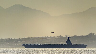 US carrier spotted amid Trump-Iran tensions