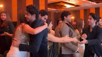 Aryan Khan meets Bollywood actors