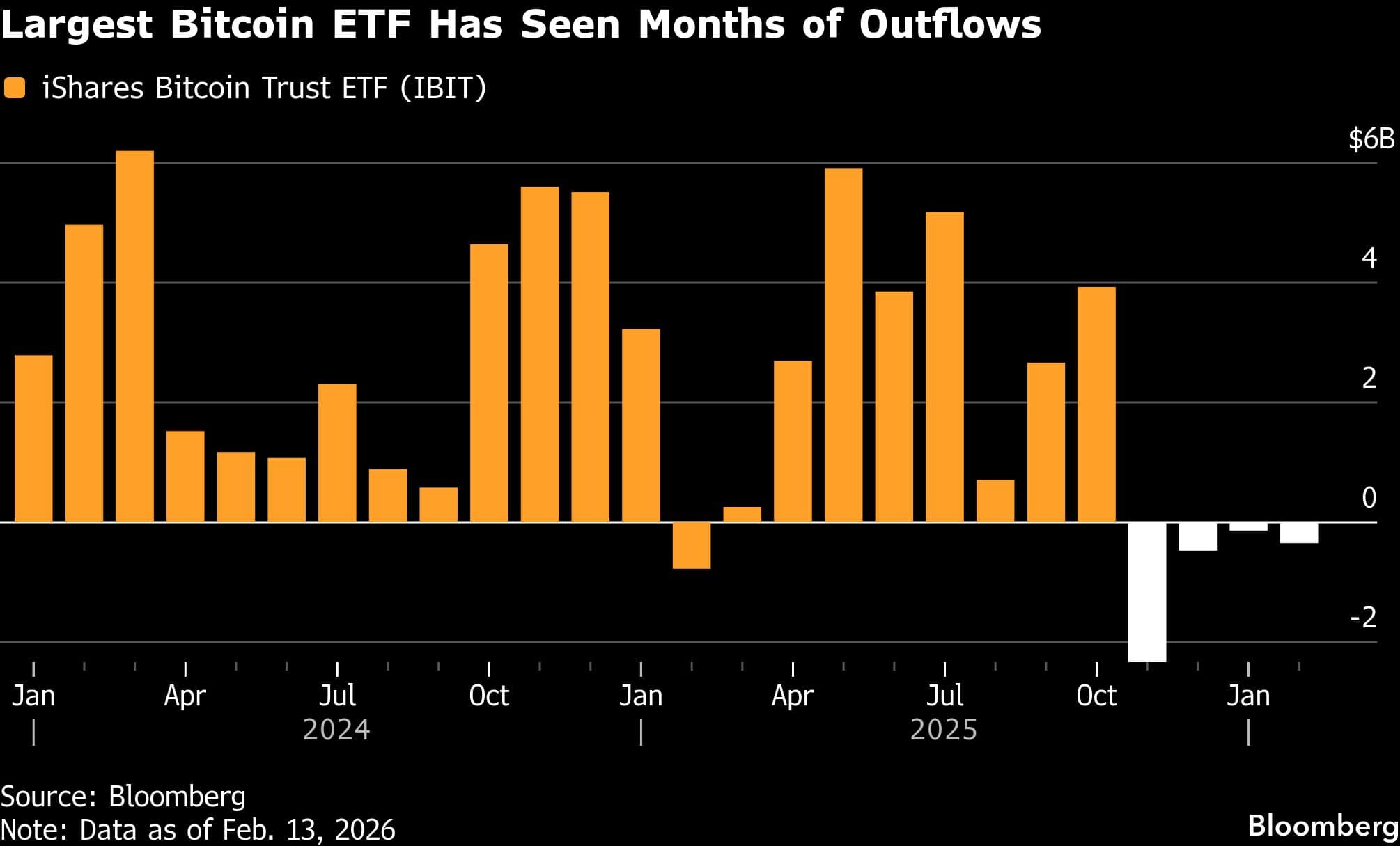 Largest Bitcoin ETF Has Seen Months of Outflows