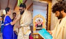 Jai Hanuman: Rishab Shetty and Prashanth Varma perform the puja ceremony in Hampi