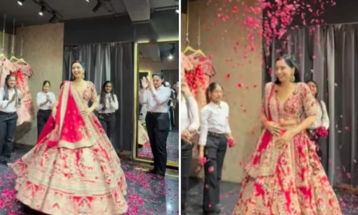 Tanya Mittal's bridal outfit video left fans in a frenzy, fans are guessing if the reality star is getting married