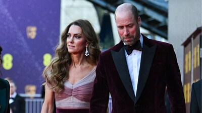 Prince William and Kate Middleton at BAFTA