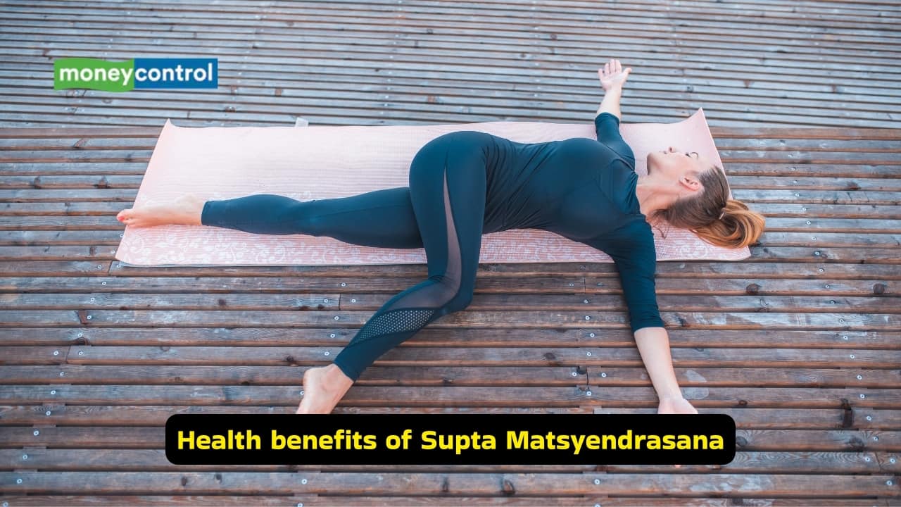 Health benefits of Supta Matsyendrasana (Image: Canva)