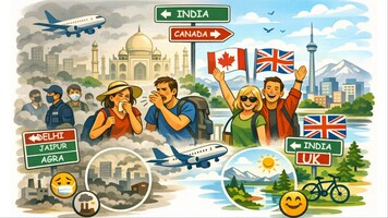UK, Canada tourists praise fresh air at home after returning from India: ‘Really incredible difference’